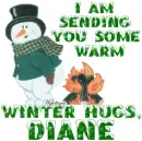 Winter Hugs - Diane