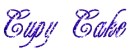 cupy cake text
