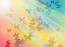 butterfly rainbow