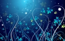Blue flowers