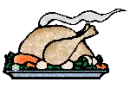 cooked turkey dinner