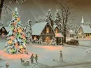 Merry Christmas scene