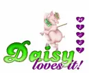 Daisy loves it!