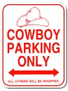 cowboy parking only