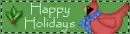 happy holidays blinkie