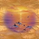 Golden dolphins