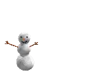 bouncing snowman