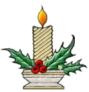 holiday candle