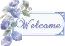 Welcome with Flowers