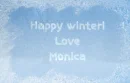Happy Holidays, Love Monica