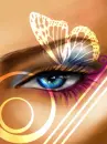 butterfly eye