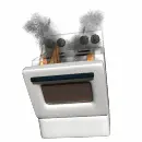 oven on fire