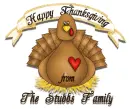Happy Thanksgiving-The Stubbs