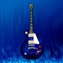 Tribal Blue Guitar 