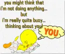 thinking about you