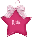 Pink Star & Bow -Roni-
