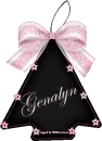 Black & Pink Ornament -Genalyn-