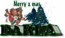 Merry X MAS DARLA