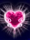 sparkly heart