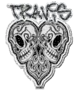 travis glitter skull