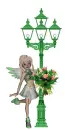 Women on lamp