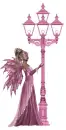 Women on lamp