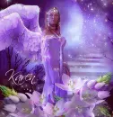 karen purple angel stairway