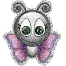 sparkly butterfly