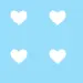 blue w/ heartzzz