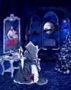 gothic christmas woman