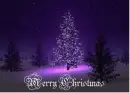 merry christmas color change tree