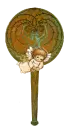 angel on mirror