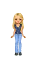 Doll - blue