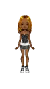 Doll - black/white