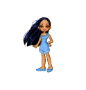 Doll - blue