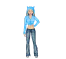 Doll - blue