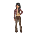 Doll - brown