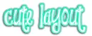 cute layout