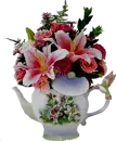 flower in vase
