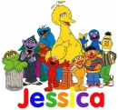 Sesame Street Gang - Jessica
