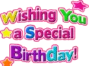 Wishing you a special Birthday