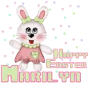 HAPPY EASTER/ MARILYN