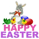 HAPPY EASTER/RABBIT