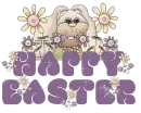 HAPPY EASTER/PURPLE