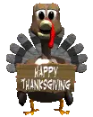 happy thanksgiving turkey