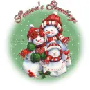 Season's Greetings-snowmen