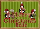 Merry Christmas Belle