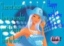 Happy with love my friends