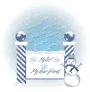 Hello ,snowman