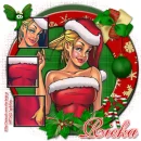 Christmas RedGirl,Rieka